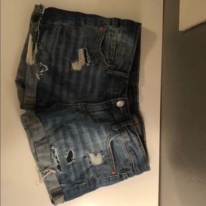 Jean shorts